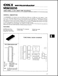 Click here to download MSM38256RS Datasheet