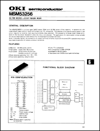 Click here to download MSM53256RS Datasheet