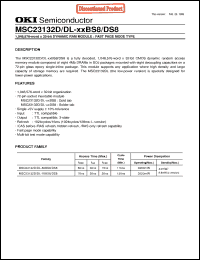 Click here to download MSC23132DL-60BS8 Datasheet