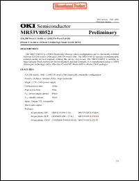 Click here to download MR53V8052J Datasheet