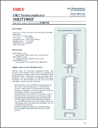 Click here to download MR27T802F-XXXTP Datasheet