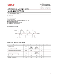 Click here to download KGL4115HW-R Datasheet