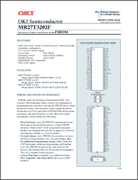 Click here to download MR27T3202F-XXXMA Datasheet