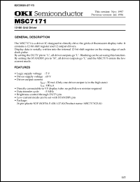 Click here to download MSC7171 Datasheet