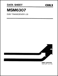 Click here to download MSM6307GS-VK Datasheet