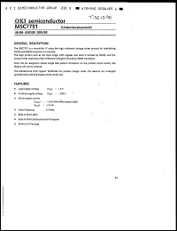 Click here to download MSC7751GS Datasheet