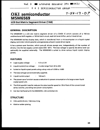 Click here to download MSM6569 Datasheet