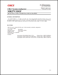 Click here to download MR27V3202FTP Datasheet