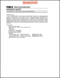 Click here to download MSM531602F Datasheet