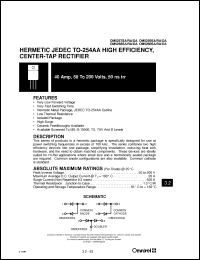 Click here to download OM5257RA Datasheet