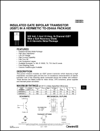 Click here to download OM6509SA Datasheet