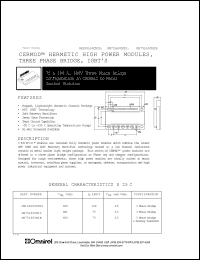 Click here to download OM100L60 Datasheet