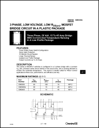 Click here to download OMS305A Datasheet