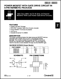 Click here to download OM8003SC Datasheet