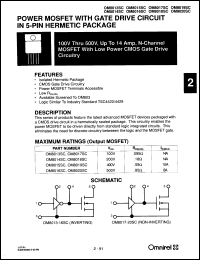 Click here to download OM8013SC Datasheet