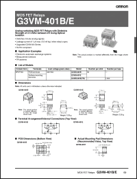 Click here to download G3VM-401ETR Datasheet