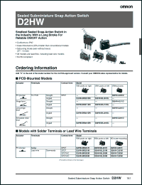Click here to download D2HW-BR213ML Datasheet