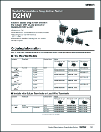 Click here to download D2HW-BR261H Datasheet