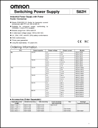 Click here to download S82H-P60015 Datasheet