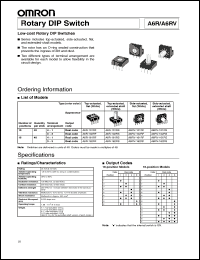 Click here to download A6R-102RS Datasheet