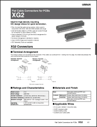 Click here to download XG2A-6402 Datasheet
