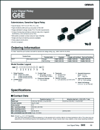 Click here to download G6EU-134C-US Datasheet