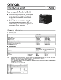 Click here to download A7AS-219 Datasheet