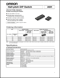 Click here to download A6H-4101-PM Datasheet