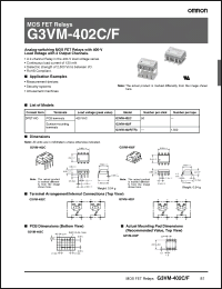 Click here to download G3VM-402F Datasheet
