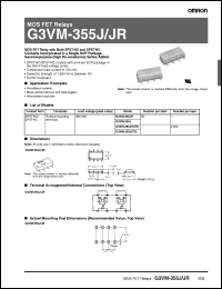 Click here to download G3VM-355JR Datasheet