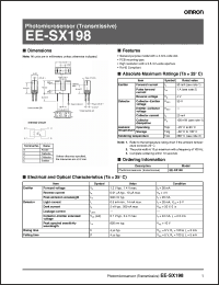 Click here to download EE-SX198 Datasheet