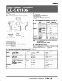 Click here to download EE-SX1106 Datasheet