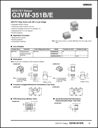 Click here to download G3VM-351ETR Datasheet