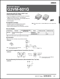 Click here to download G3VM-601G Datasheet