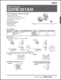 Click here to download G3VM-351D Datasheet