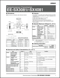Click here to download EE-SX3081 Datasheet