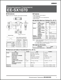Click here to download EE-SX1070 Datasheet