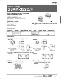 Click here to download G3VM-352C Datasheet