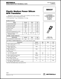 Click here to download BD237 Datasheet