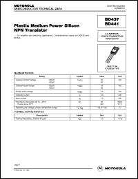 Click here to download BD441 Datasheet