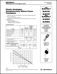Click here to download MJE700 Datasheet