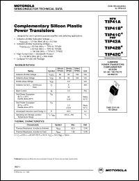 Click here to download TIP41 Datasheet