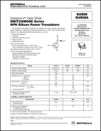 Click here to download BUS98 Datasheet