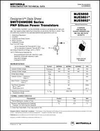 Click here to download MJE5851 Datasheet