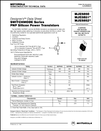 Click here to download MJE5852 Datasheet