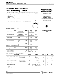 Click here to download M1MA152WAT1 Datasheet