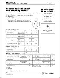 Click here to download M1MA151WKT1 Datasheet