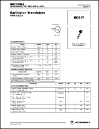 Click here to download BC517RL1 Datasheet