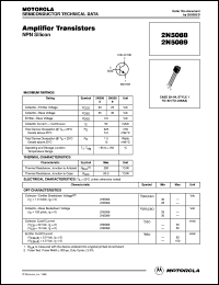 Click here to download 2N5089RLRE Datasheet