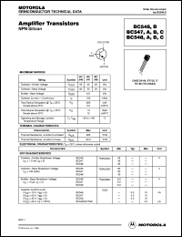 Click here to download BC547ARL Datasheet